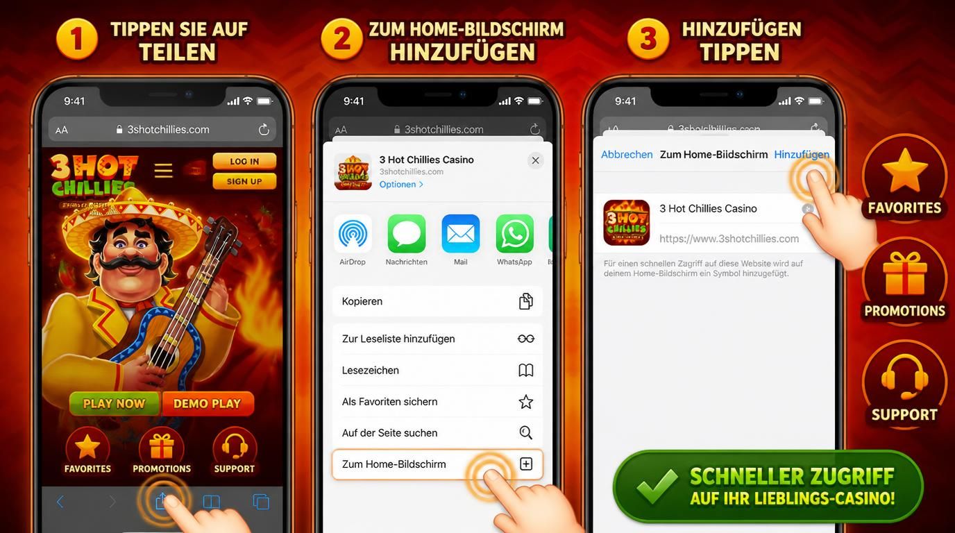 iPhone / iPad mit Safari Ansicht und Home-Bildschirm-Verknüpfung