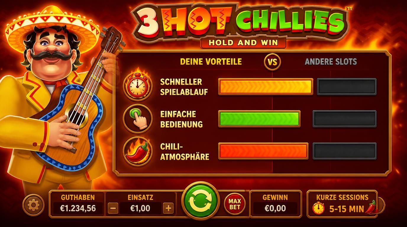  Balkendiagramm im Slot-Motiv, das die Vorteile visualisiert